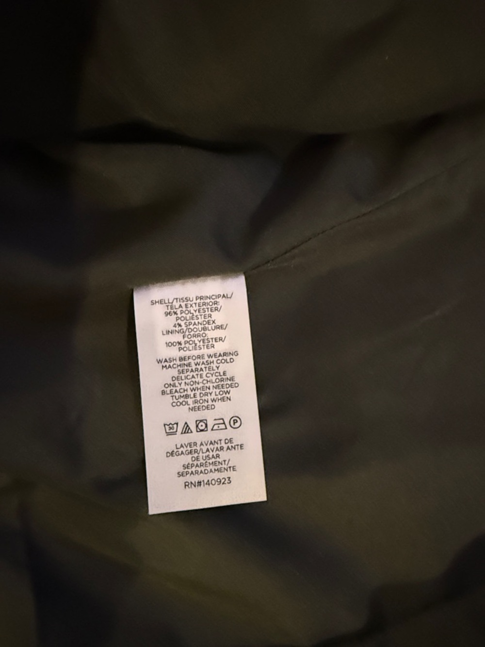 LOFT Olive Vegan Suede Moto Jacket XL NWOT - Picture 4 of 6